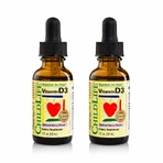 Childlife Essentials vitamin D3 drops for children 500 IU, 2x30 ml, Secom