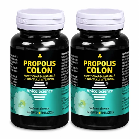 Propolis colon, 2x60 capsules, Apicolscience