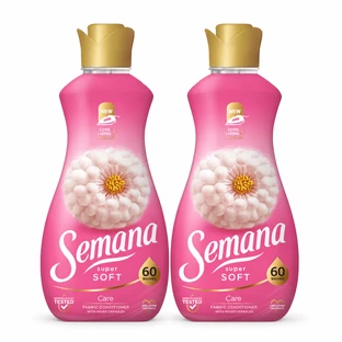Soft Care wasverzachter, 2x1,2 l, Semana