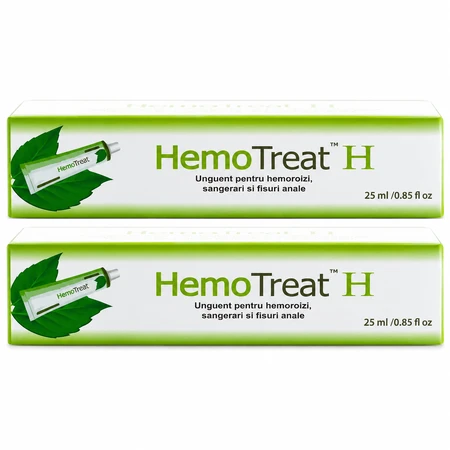 Hemotreat H hemorrhoid ointment, 2x25 ml, GlobalTreat