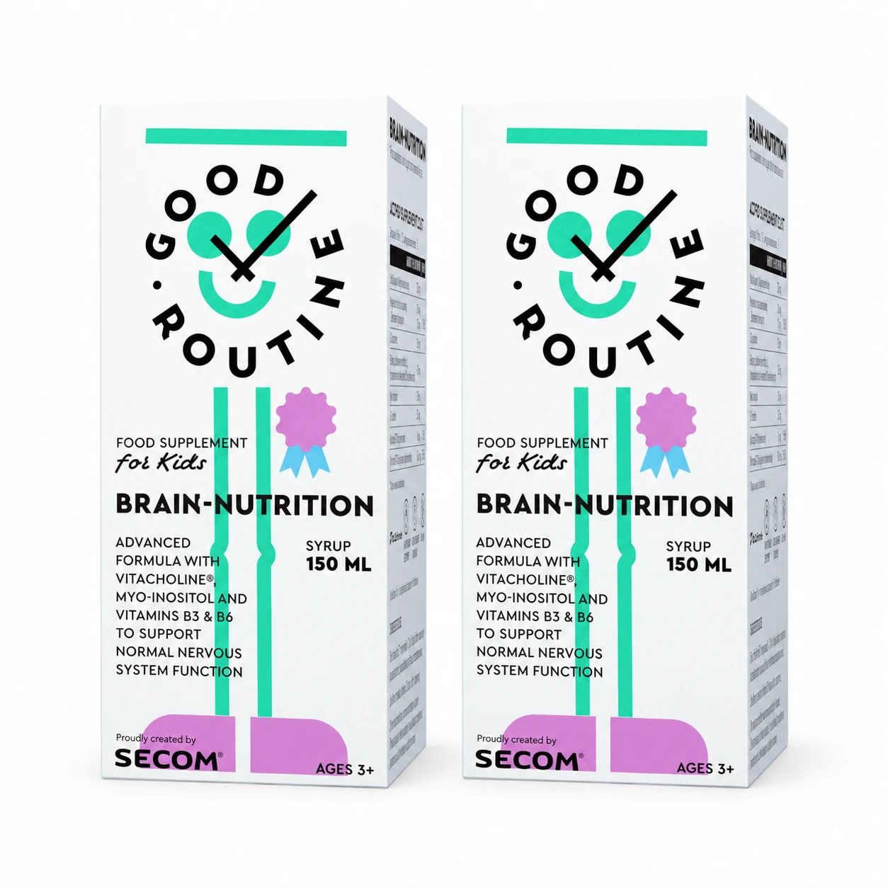 Brain-Nutrition, 2x150 ml, Secom