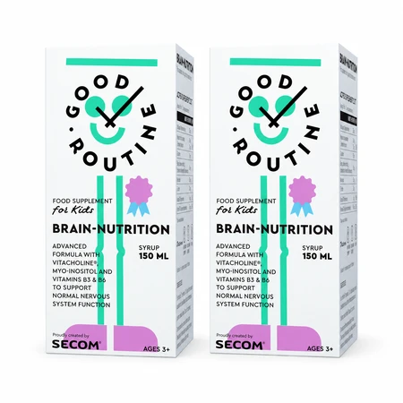 Brain-Nutrition, 2x150 ml, Secom