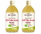 Oțet din cidru de mere nefiltrat, 2x500 ml, De Nigris