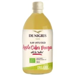 Oțet din cidru de mere nefiltrat, 2x500 ml, De Nigris