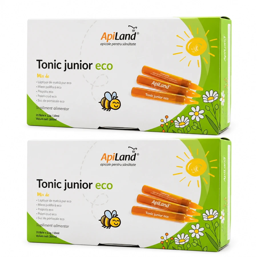 Tonic Junior Eco, 40 fiole x 10 ml, Apiland