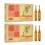Tratament contra căderii părului Ginseng, 2x12 fiole, Bes Beauty & Science