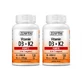Vitamina D3+K2 Forte, 240 gélules, Zenyth