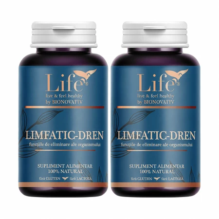 Lymphatic-dren, 2x120 capsules, Bionovativ