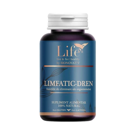 Lymphatic-dren, 2x120 capsules, Bionovativ