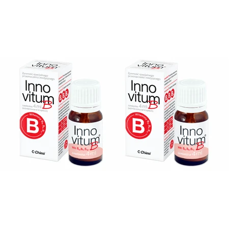 Innovitum B, sospensione per bambini e neonati, gocce, 2x4 ml