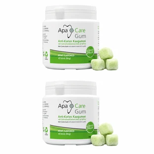 ApaCare Gum Box, gomma da masticare con xilitolo e calcio, 2x45 pezzi