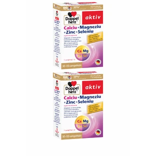 Doppelherz 2x40 tablets Calcium + Magnesium + Zinc + Selenium