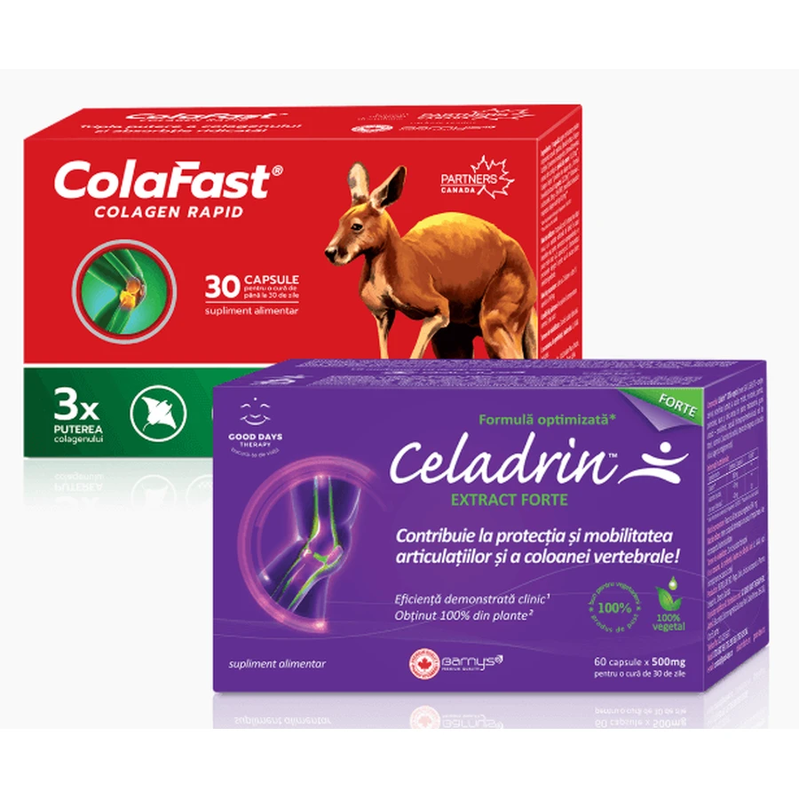 Set Celadrin Extract Forte + ColaFast Colagen Rapid, Good Days Therapy