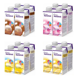Nutridrink, Mixed Flavors, 16 x 200 ml