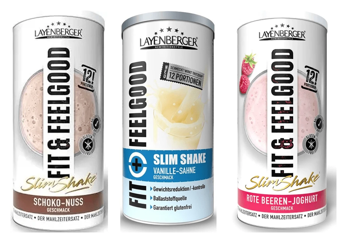 Shake Fit+Feelgood Slim, Mixed Flavors, 396 g