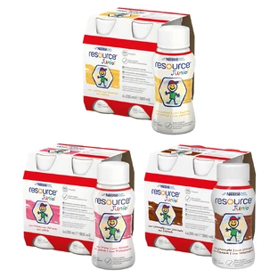 Resource Junior, nutritional formula for children over 1 year old, mixed flavors, 12 x 200 ml 