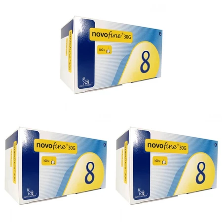 Igły Novo Nordisk NovoFine 30G x 8 mm (zestaw 300 sztuk): ceny i cechy