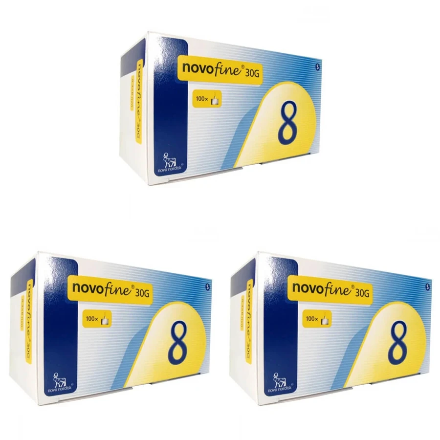 Igły Novo Nordisk NovoFine 30G x 8 mm (zestaw 300 sztuk): ceny i cechy