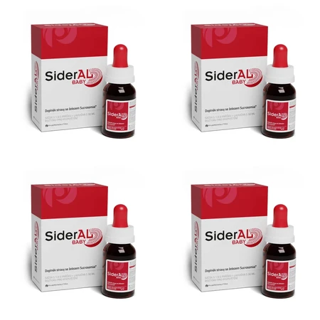 SIDERAL Baby Pharmanutra 4x30 ml
