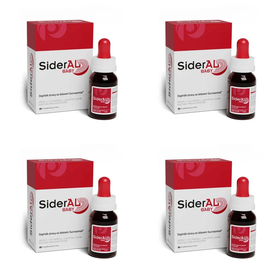 SIDERAL Baby Pharmanutra 4x30 ml