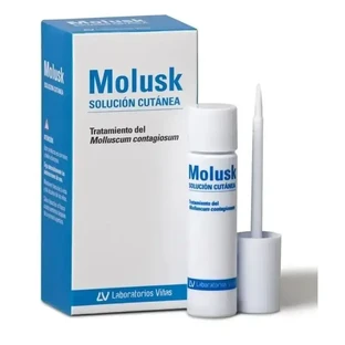 Molusk, soluzione per uso topico, 3 g