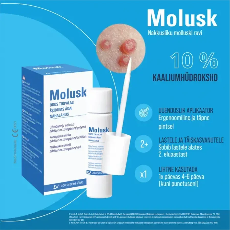Molusk, topical solution, 3 g