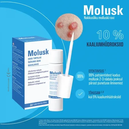 Molusk, topical solution, 3 g