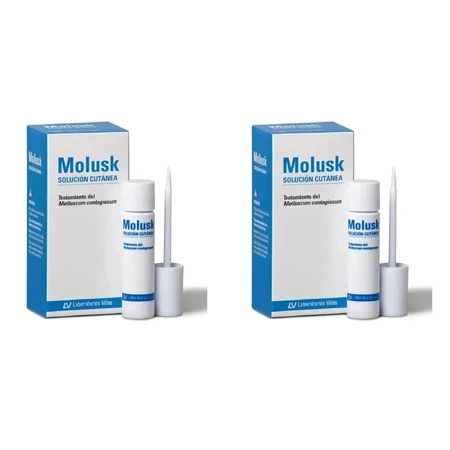 Molusk, oplossing voor uitwendig gebruik, 2x3 g