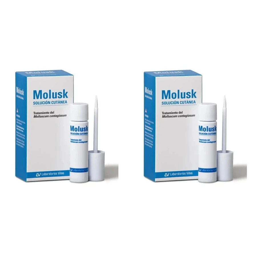 Molusk, oplossing voor uitwendig gebruik, 2x3 g