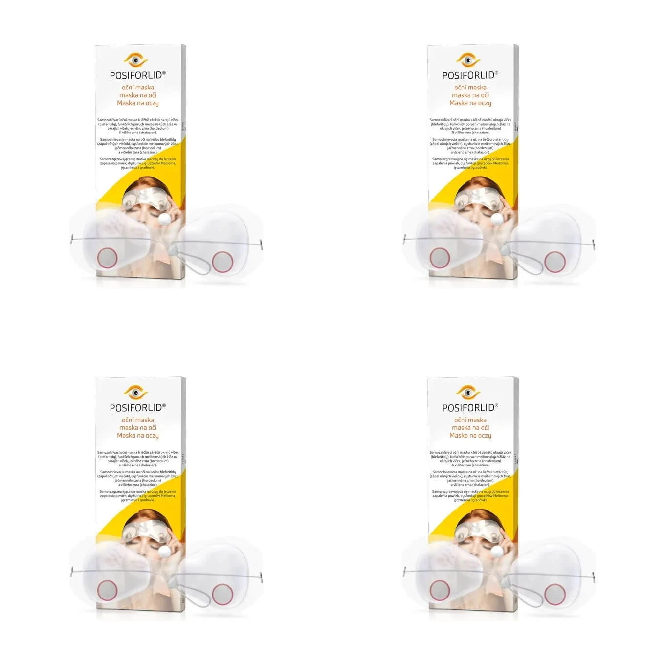 POSIFORLID Self-Heating Eye Mask (4 pc.)