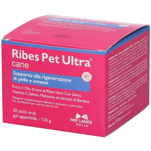 Ribes Pet Ultra Dog Gel, 30 packets, 4 g each