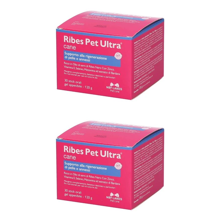 Ribes Pet Ultra Dog Gel, 60 packets, 4 g each