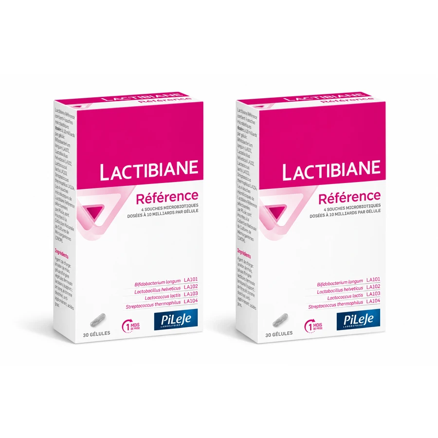 Microbiotice Lactibiane Référence, 2x30 capsule, Pileje