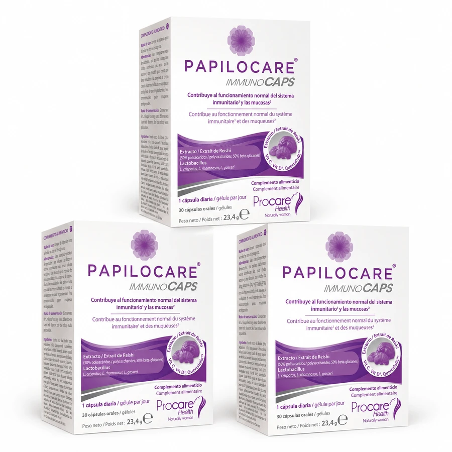 Papilocare Immunocaps, 3x30 capsules, Procare Health