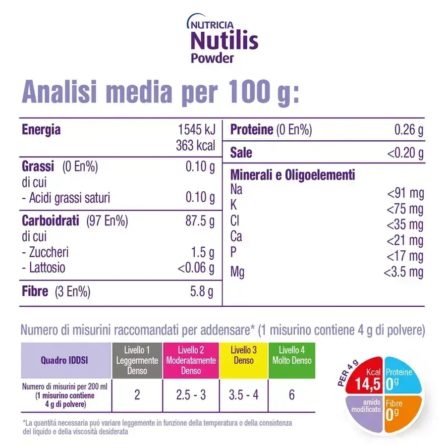 Nutilis proszek zagęszczający puszka 4x300 g: ceny i cechy