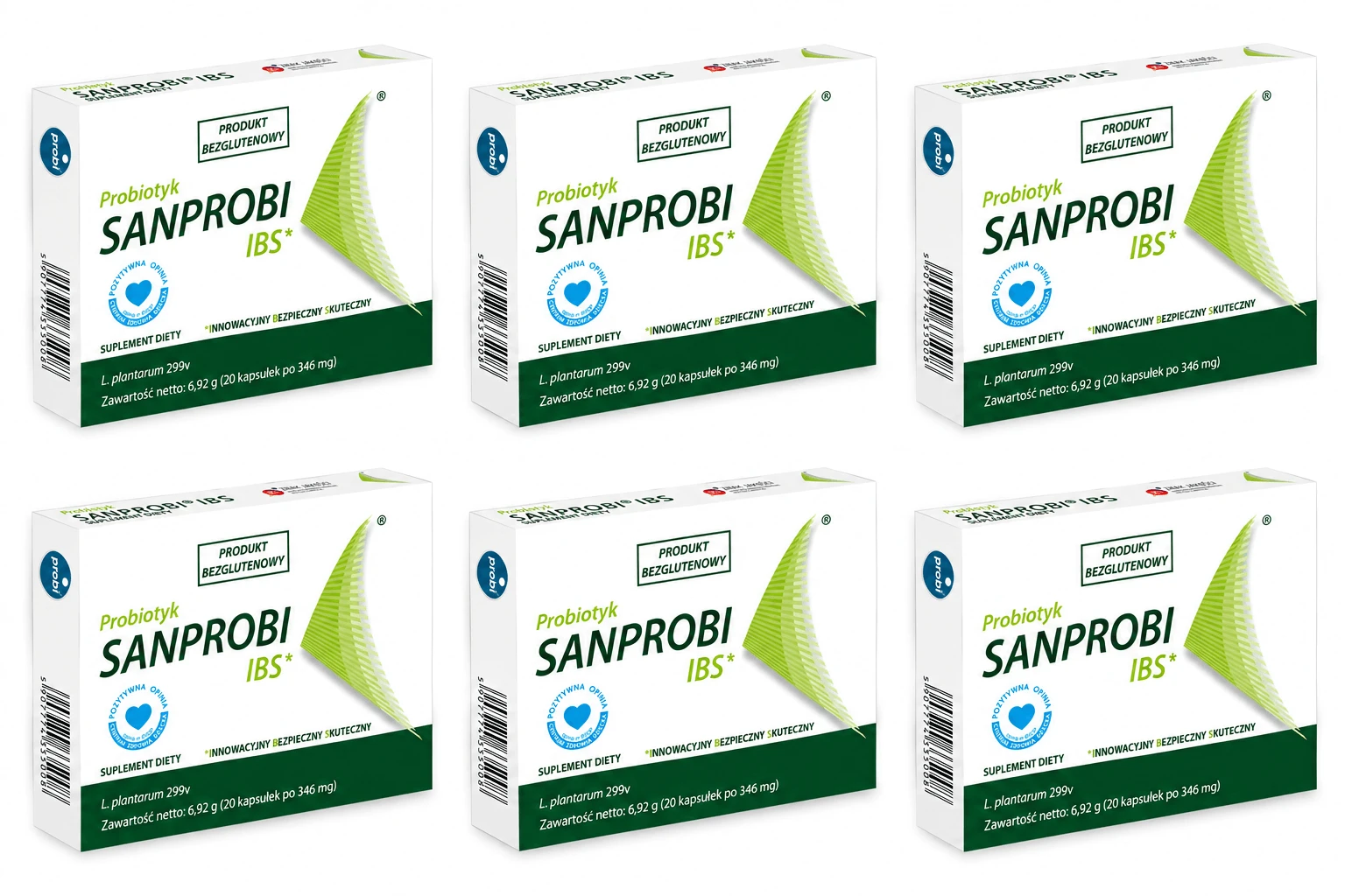 Sanprobi IBS, 6x20 capsules, Sanprobi