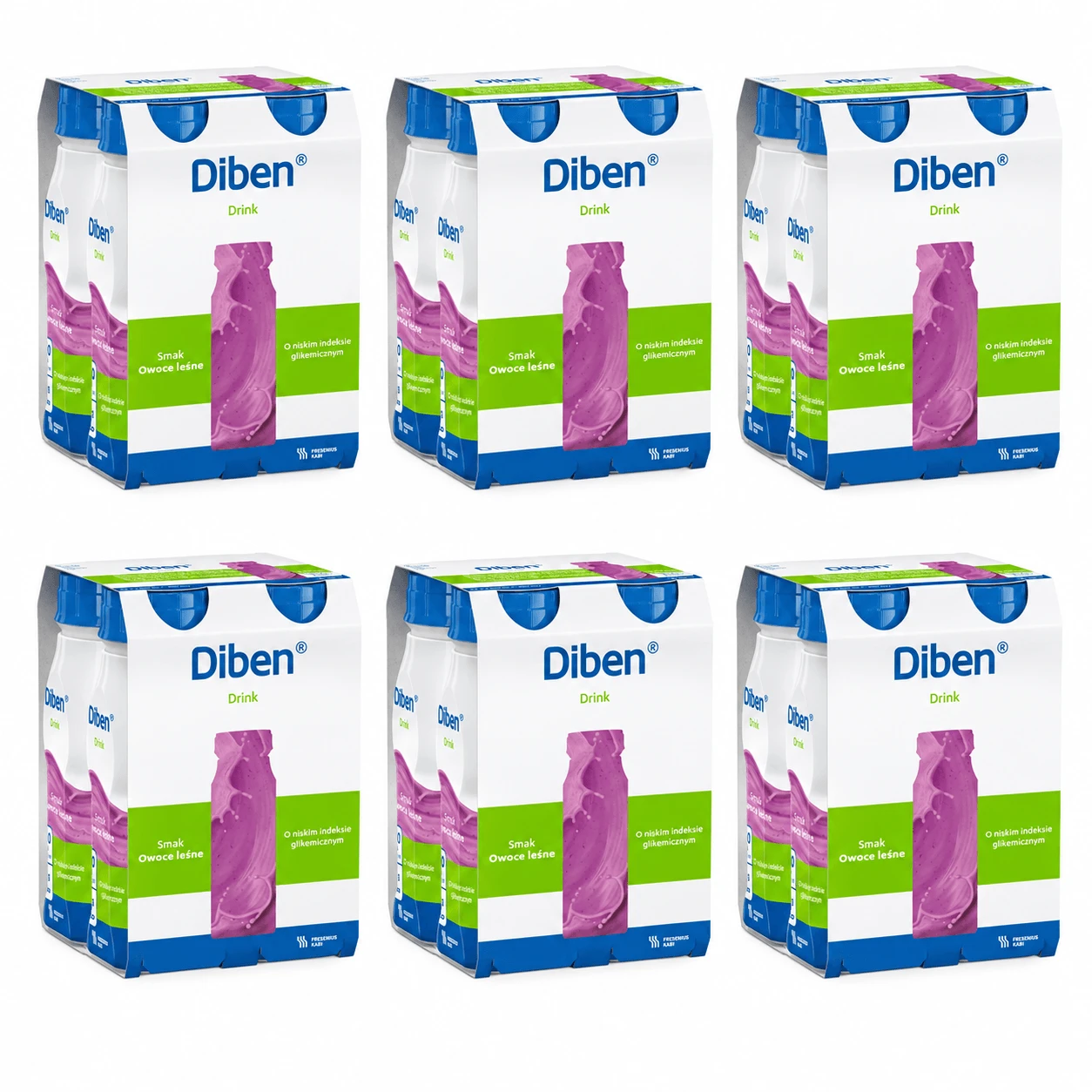 Diben special drink with berry flavor, 24x200 ml, Fresenius Kabi