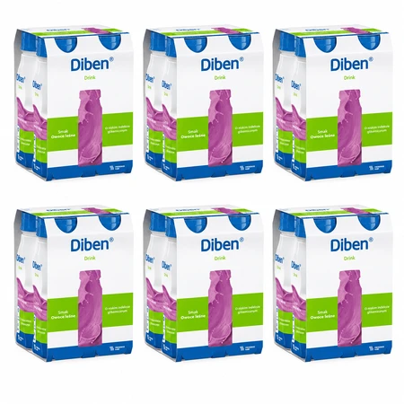 Diben special drink with berry flavor, 24x200 ml, Fresenius Kabi