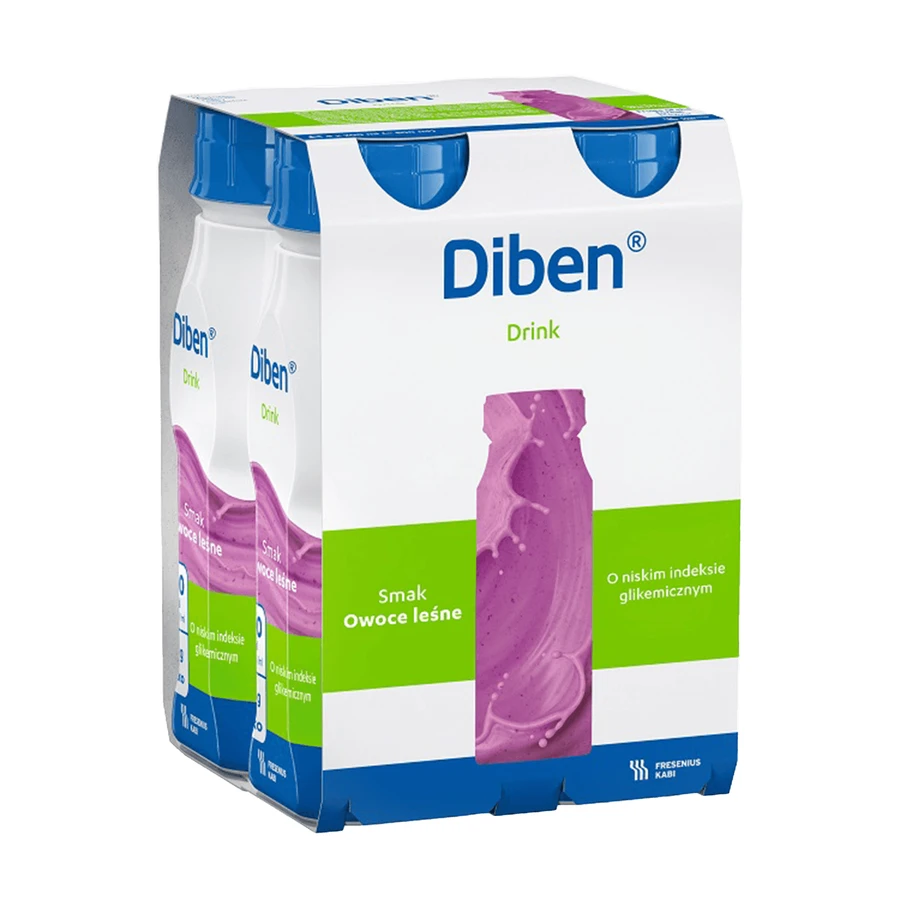 Diben special drink with berry flavor, 24x200 ml, Fresenius Kabi