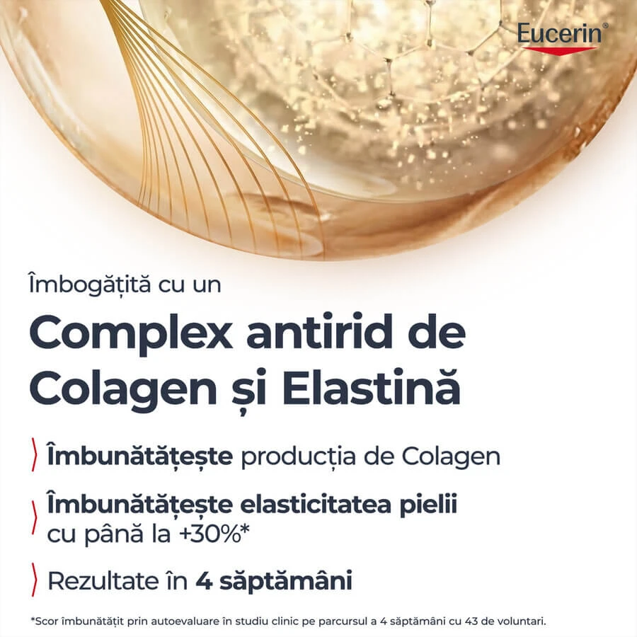 Crème visage SPF 50, Hyaluron-Filler + Élasticité, 50 ml, Eucerin