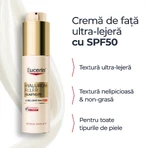 Crème visage SPF 50, Hyaluron-Filler + Élasticité, 50 ml, Eucerin
