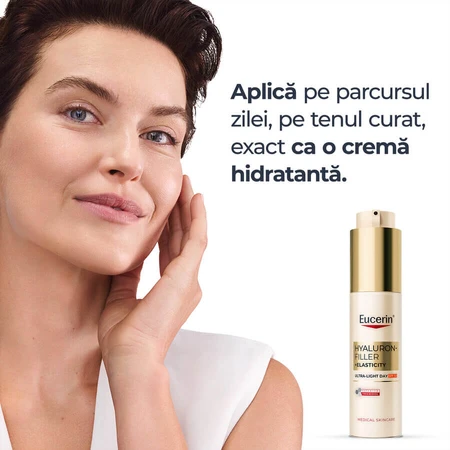 Crème visage SPF 50, Hyaluron-Filler + Élasticité, 50 ml, Eucerin