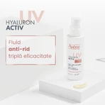 Triple-Action Anti-Aging Facial Fluid with SPF 50, Bioactive Hyaluron B3, 40 ml, Avene