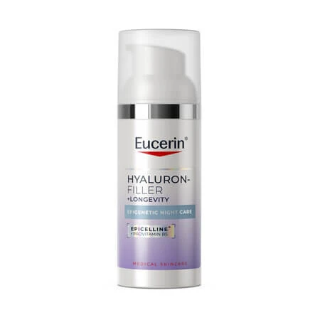 Epigenetic Hyaluron-Filler Night Cream with Epicelline, 50 ml, Eucerin