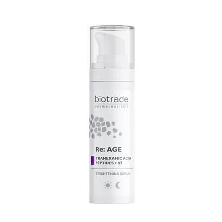 Re:AGE Brightening Face Serum with Tranexamic Acid, Peptides + B3, 30 ml, Biotrade