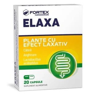 Elaxa, 20 kapsułek, Fortex Nutraceuticals