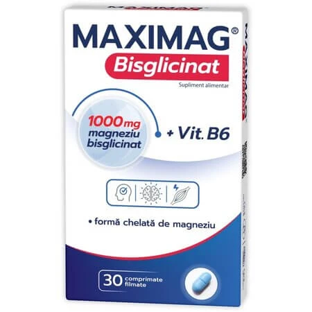 Maximag Bisglycinate, 30 tablets, Zdrovit