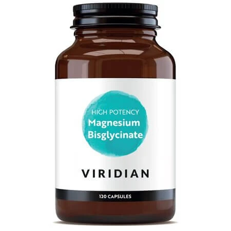 High-Potency Magnesium Bisglycinate, 120 capsules, Viridian