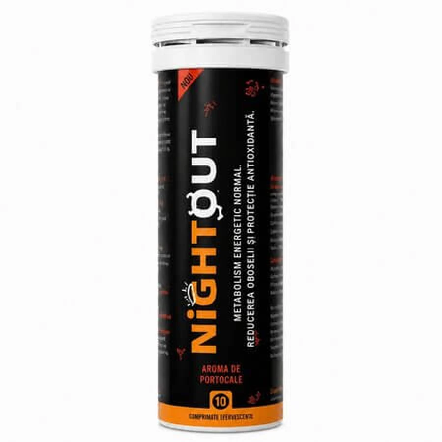 Nightout, 10 comprimés effervescents, Fast&Up