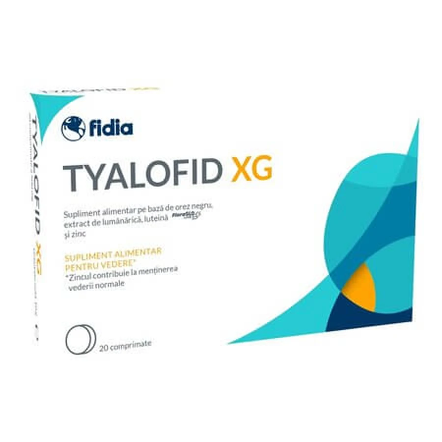Tyalofid Xg, 20 tablets, Fidia